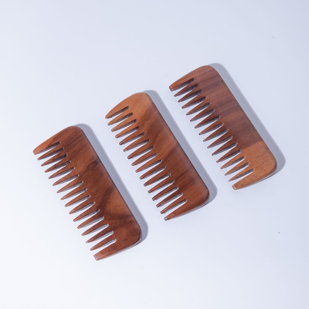 Rafandra Combs made of Sawo Kenes Wood (PC-SR4)